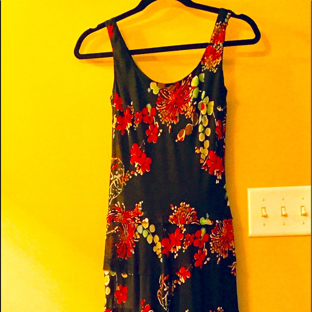 Maxi floral dress